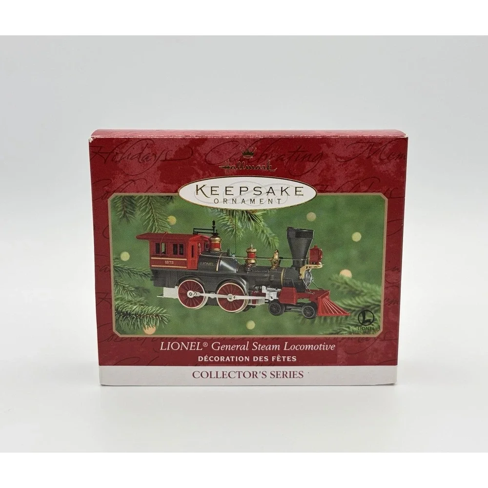 Hallmark Keepsake Lionel General Steam Locomotive Train Ornament 2000 5th New